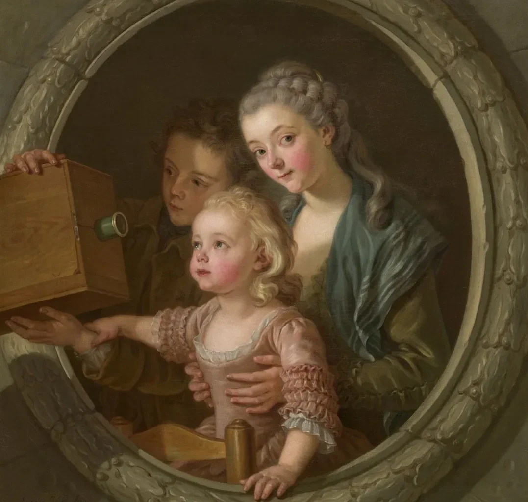 The Camera Obscura (1764) by Charles